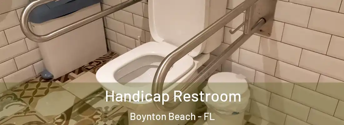  Handicap Restroom Boynton Beach - FL